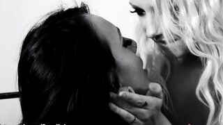 Lesbians use dildo to pleasure each other and reach intense orgasms