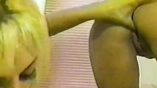 Two girls have sex in the shower, using toys for pleasure