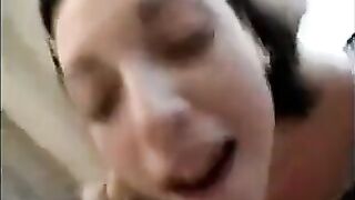 A friend cleaned up sperm from the vagina and anus