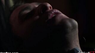 A woman has expensive and sensual sex with her partner