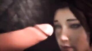 Tomb Raider Lara Croft is in trouble and needs help urgently