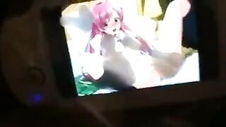 Hentai was very fond of jerking off with interesting stuff