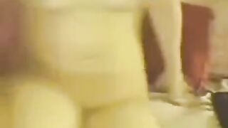 A Chinese babe masturbates in front of a webcam, showcasing her solo performance