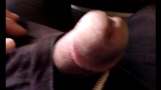 I removed a guy's pants on the bus and started to masturbate his dick
