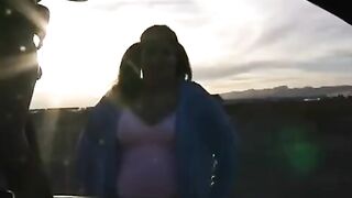 A fat woman with big tits is ready to do everything for a dick