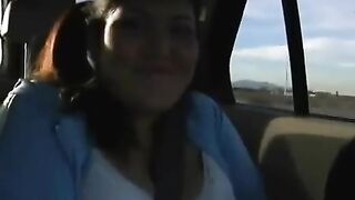 A fat woman with big tits is ready to do everything for a dick