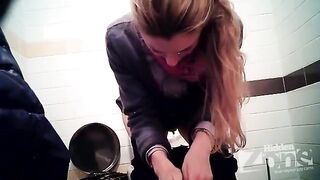 A couple got caught by a hidden camera in the toilet of the store