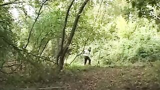 A girl was captured by a maniac deep in the forest and was subjected to brutal acts