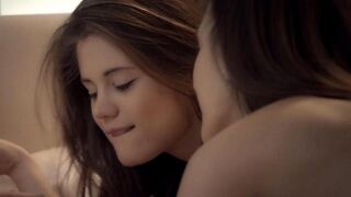 Beautiful girls lick each other's pussies, a sensual and intimate act