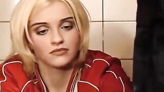 A girl had sex accidentally in the toilet washer