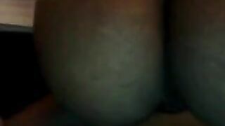 The girl wanted to show her big ass to all her interlocutors in the chat