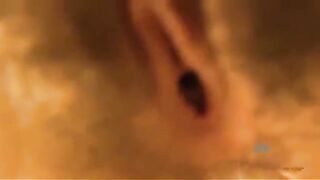 A girl passionately sucks cock her man at home and brings him to the jets of cum