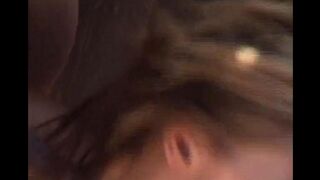 They fucked hard and the guy finished on her face
