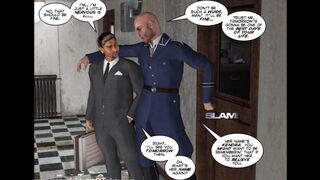 Bitch in the form of a comic strip is fucking