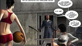 Bitch in the form of a comic strip is fucking