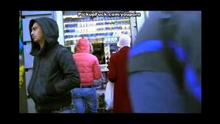 Guy agreed to fuck a blonde he picked up on the street