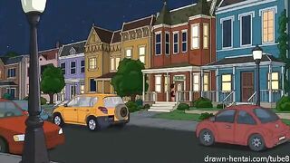 The porn parody of the popular TV show "The Cleveland Show"