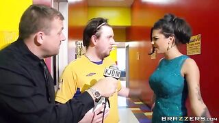 A crowd of guys fucked in the girl, she was shit in her pants