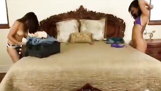 Asian beauty gets her pussy eaten by a passionate lesbian lover