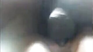 Black woman’s pussy juices are flying everywhere after intense sex