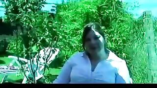 The casting girl was not embarrassed to demonstrate her thick ass