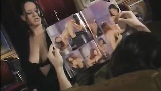 Super sex of young people in the countryside with big tits