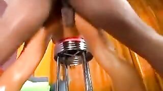 Brunette Sandra Roman gets fucked hard in all poses