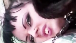 Rough sex in a fur coat, a wild and passionate encounter