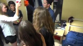Instead of paying the debt, the girls offered a rave party to the collector