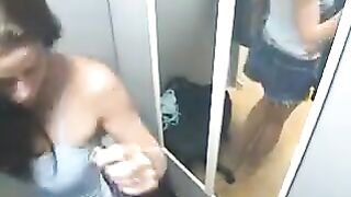 A guy saw his naked sister on a hidden camera