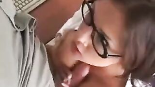 A hot woman is fucking with her boss in this hot porn video