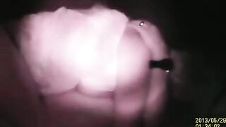 A guy fucked his neighbor through the hole in the wall
