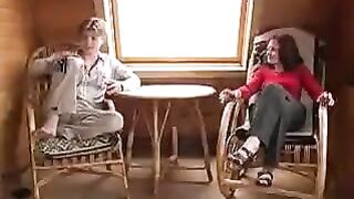 The young guy fucked his sister in the country, exploring new feelings