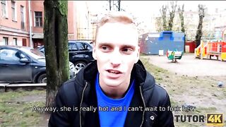The guy managed to seduce his mature tutor for sex in a steamy Tutor4K encounter