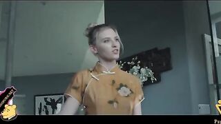 Elf Princess Melody Marks rides massive white cock with intense pleasure