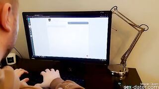 Sex-dating with Melanie Queen and a happy ending for the guy