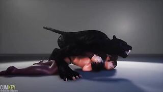 A succubus seduced Furies and she got inseminated by him