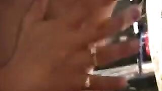 A man caressed himself and got a powerful orgasm