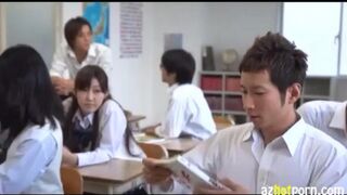 Young Asian girl tries herself in erotic sex adventures