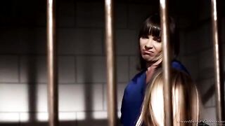 Two lesbian prisoners are having a lot of fun behind bars in this hot video