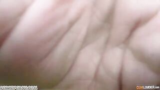 The blond was carried away and got a taste of rough anal on the road