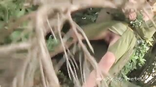A peasant woman gets fucked by the prince of thieves outdoors