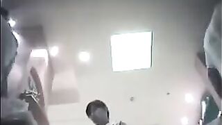 The hidden camera at the checkout captures skirt views