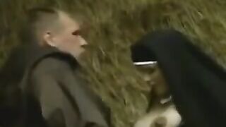 A pregnant nun got into a taxicab and had intense sex