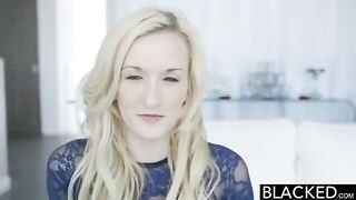 Fingered by a vibrator while getting fucked by a BBC