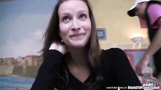 I paid for the girl's sex right in the public toilet