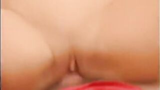 A blonde girl has long been fucked by her boyfriend