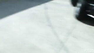 Blonde beauty Blair Summers gets banged on the parking lot in a steamy scene