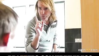 A hot Japanese girl has sex in the bathroom with a man