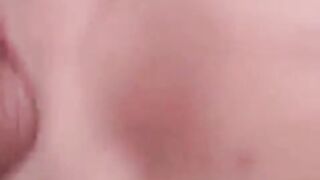 The girl made a stunning blowjob for her old man with pleasure